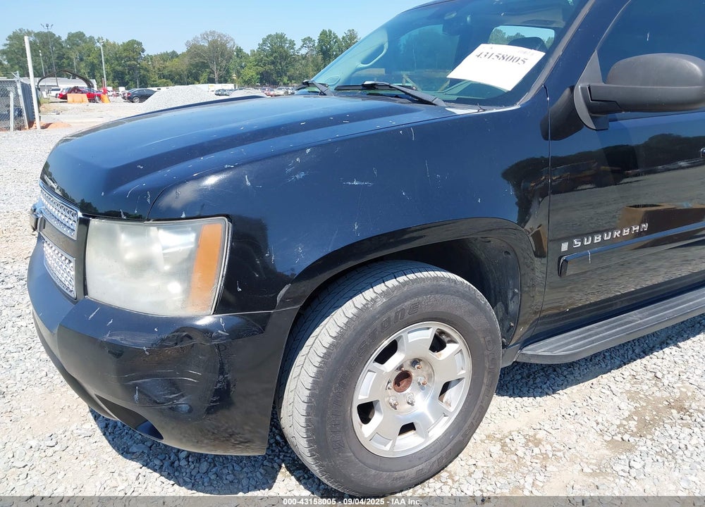 2007 CHEVROLET SUBURBAN 1500 LT VIN: 1GNFC160X7J349452