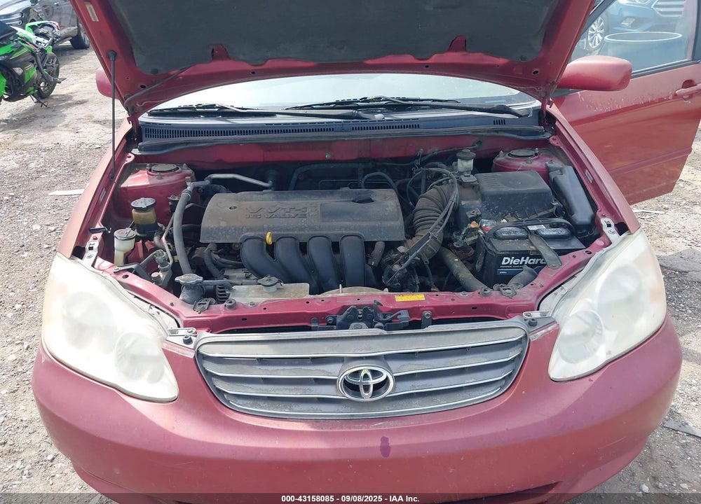 2004 TOYOTA COROLLA LE VIN: JTDBR32E442043176