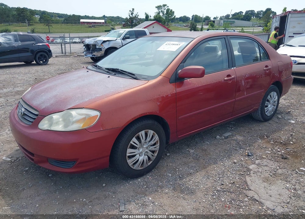 2004 TOYOTA COROLLA LE VIN: JTDBR32E442043176