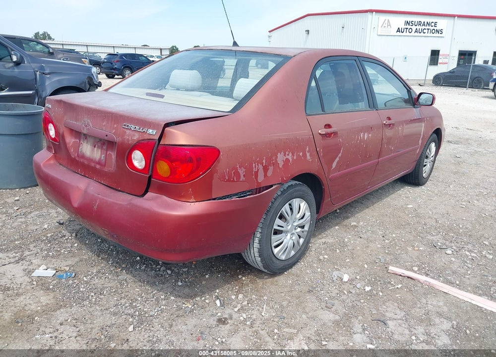 2004 TOYOTA COROLLA LE VIN: JTDBR32E442043176
