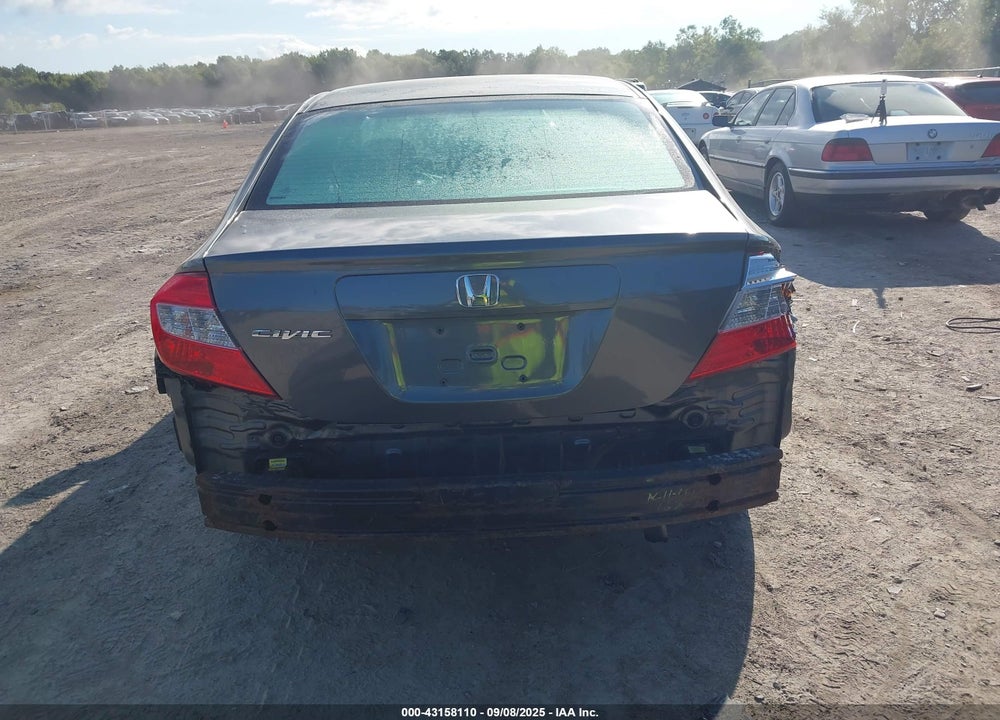 2012 HONDA CIVIC VIN: 19XFB2F9XCE020368