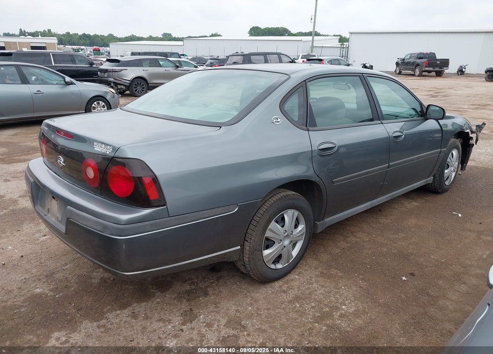 2004 CHEVROLET IMPALA VIN: 2G1WF52E549386014
