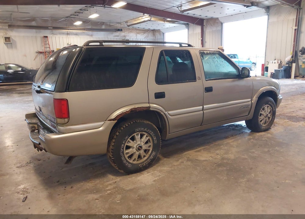 1998 GMC JIMMY SLT VIN: 1GKDT13W7W2568309