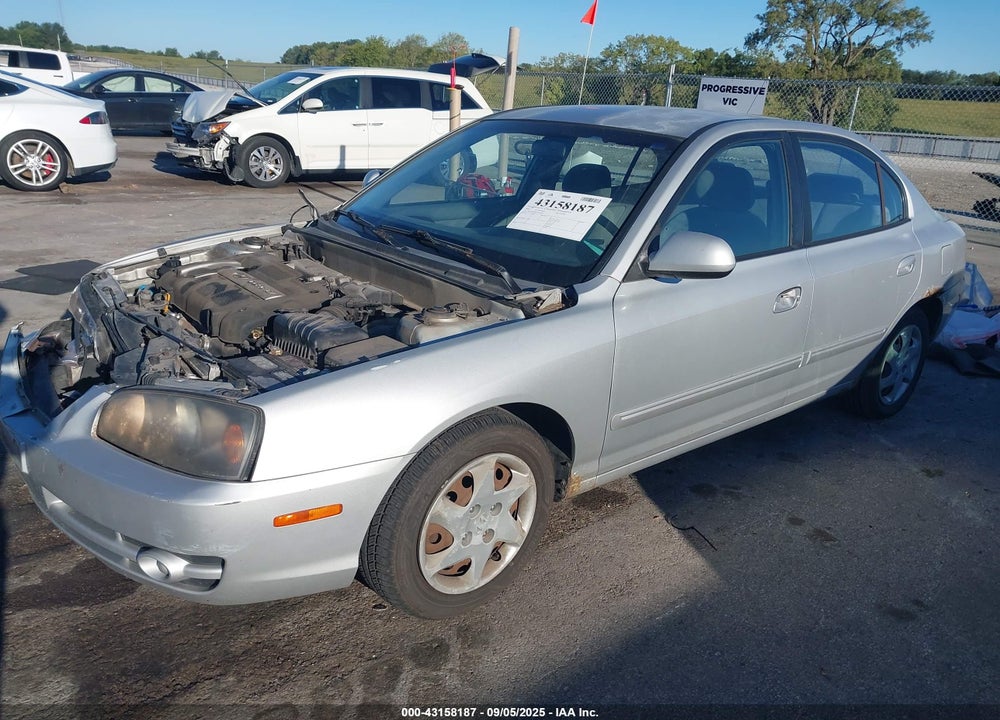 2005 HYUNDAI ELANTRA GLS/GT VIN: KMHDN46D75U952932