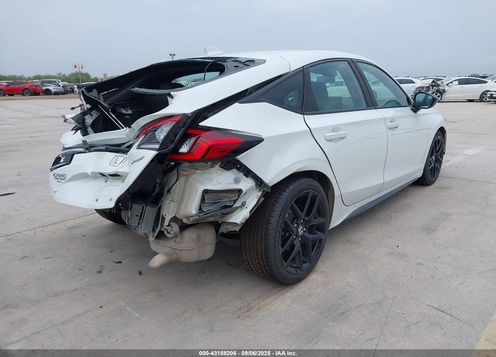 2022 HONDA CIVIC VIN: 19XFL2H87NE001751