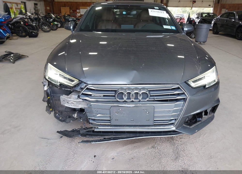 2018 AUDI A4 VIN: WAUENAF42JA104781
