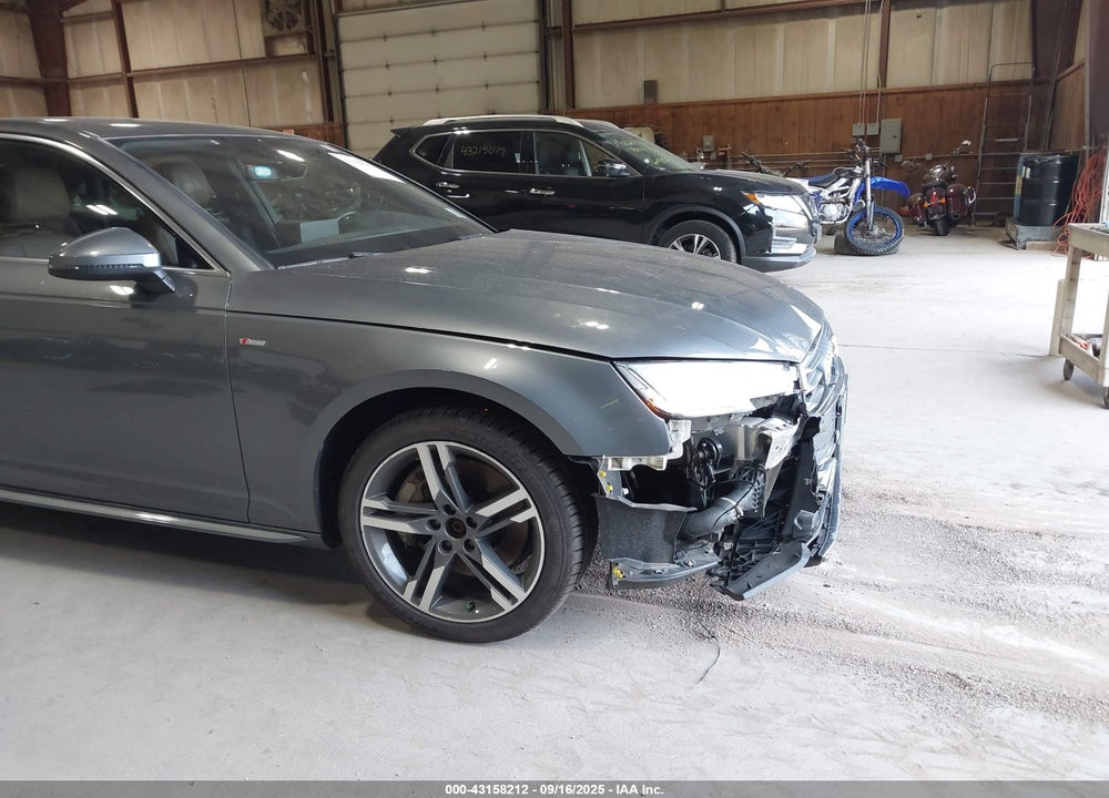 2018 AUDI A4 VIN: WAUENAF42JA104781