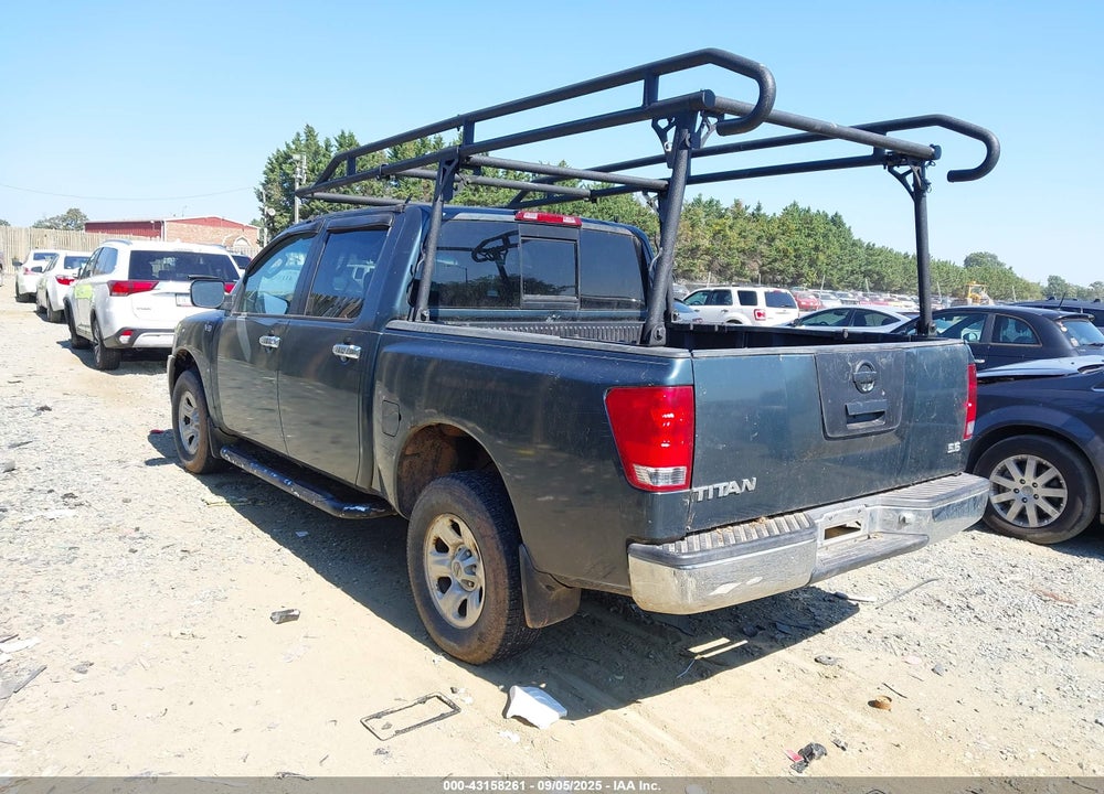2004 NISSAN TITAN XE VIN: 1N6AA07B24N507237