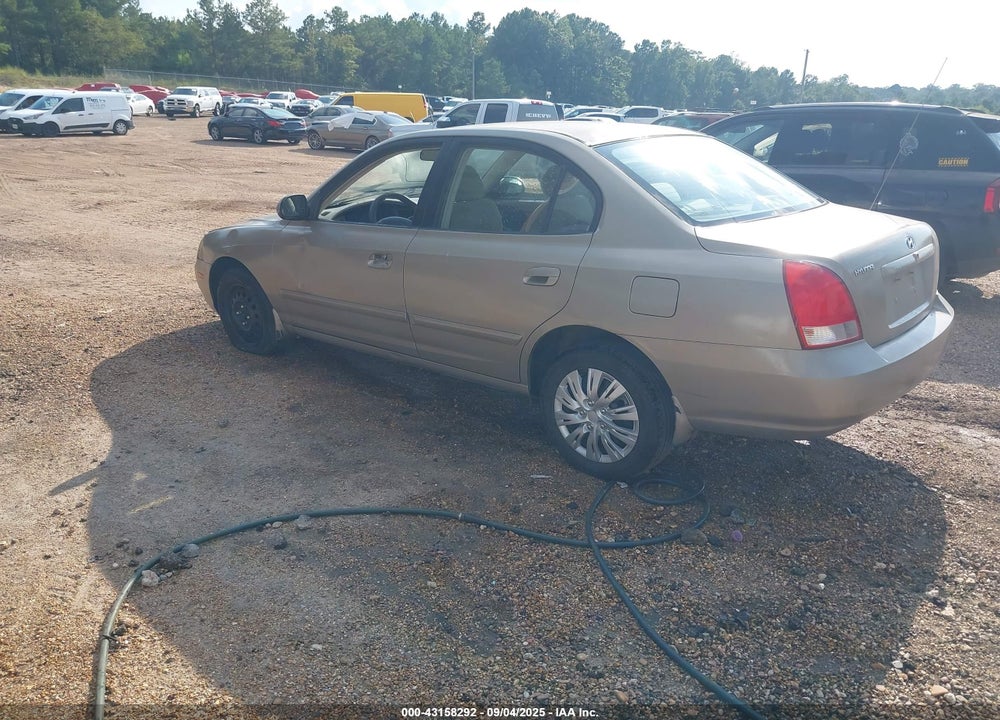 2002 HYUNDAI ELANTRA GLS VIN: KMHDN45D52U319259