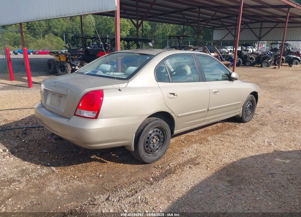 2002 HYUNDAI ELANTRA GLS VIN: KMHDN45D52U319259