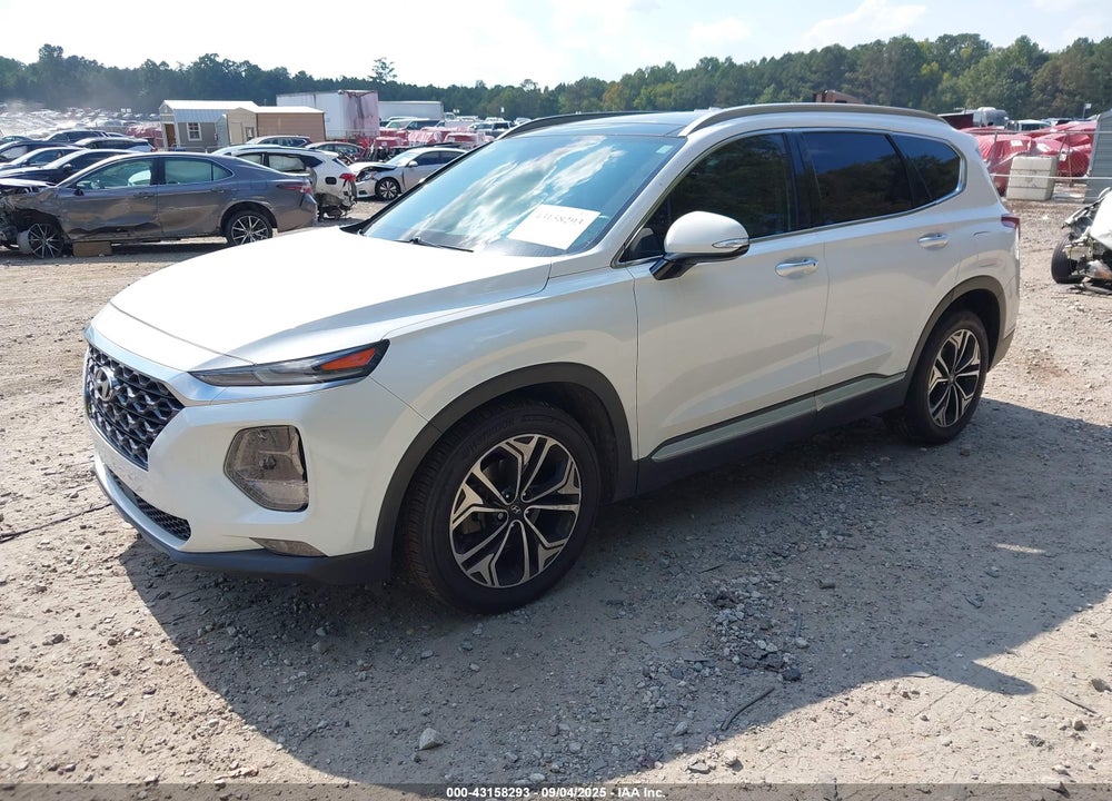 2020 HYUNDAI SANTA FE VIN: 5NMS33AA3LH285256