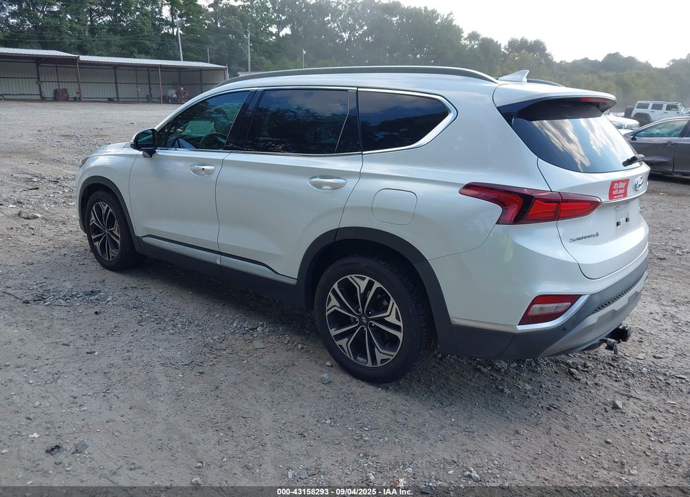 2020 HYUNDAI SANTA FE VIN: 5NMS33AA3LH285256