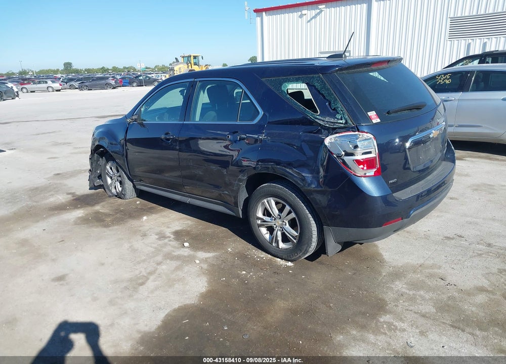2016 CHEVROLET EQUINOX LS VIN: 2GNFLEEKXG6215192