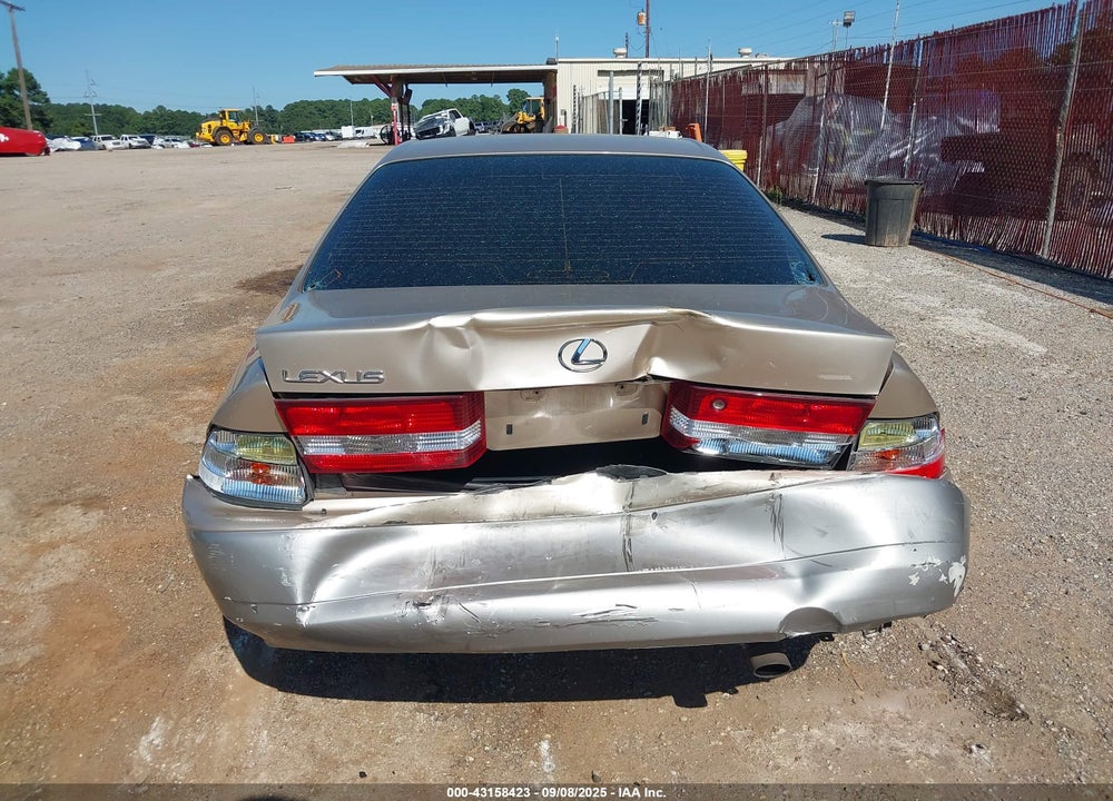 2001 LEXUS ES 300 BASE (A4) VIN: JT8BF28G615108274