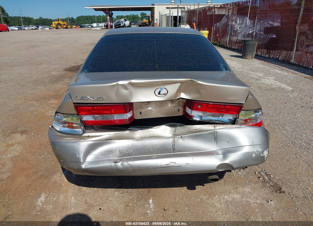2001 LEXUS ES 300 BASE (A4) VIN: JT8BF28G615108274