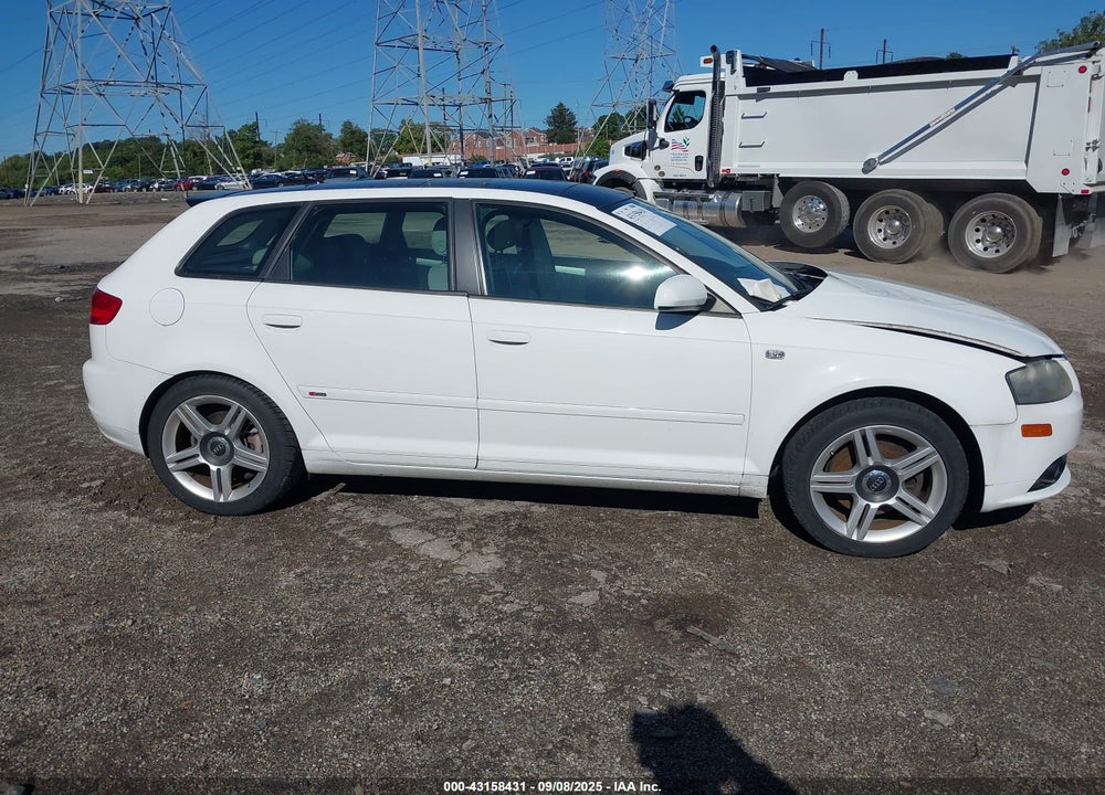 2007 AUDI A3 2.0T VIN: WAUHF78P57A081302