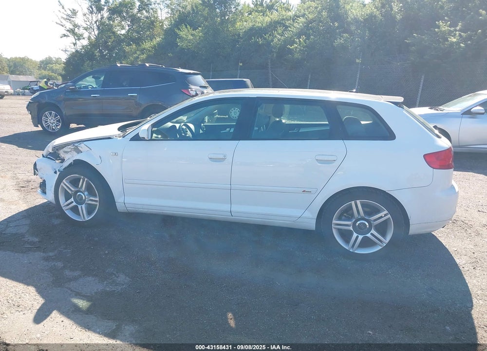 2007 AUDI A3 2.0T VIN: WAUHF78P57A081302