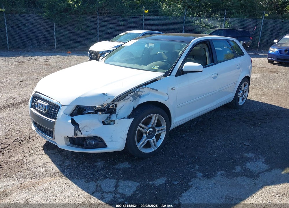 2007 AUDI A3 2.0T VIN: WAUHF78P57A081302