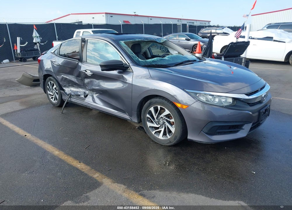 2016 HONDA CIVIC EX VIN: 19XFC2F76GE095196