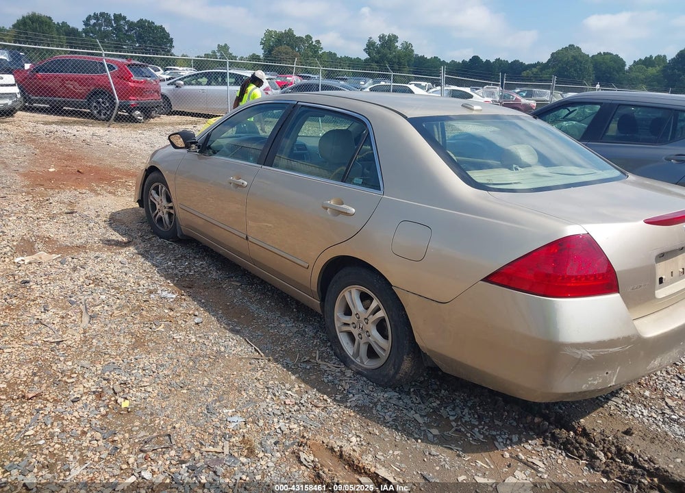 2006 HONDA ACCORD VIN: 1HGCM56836A038063