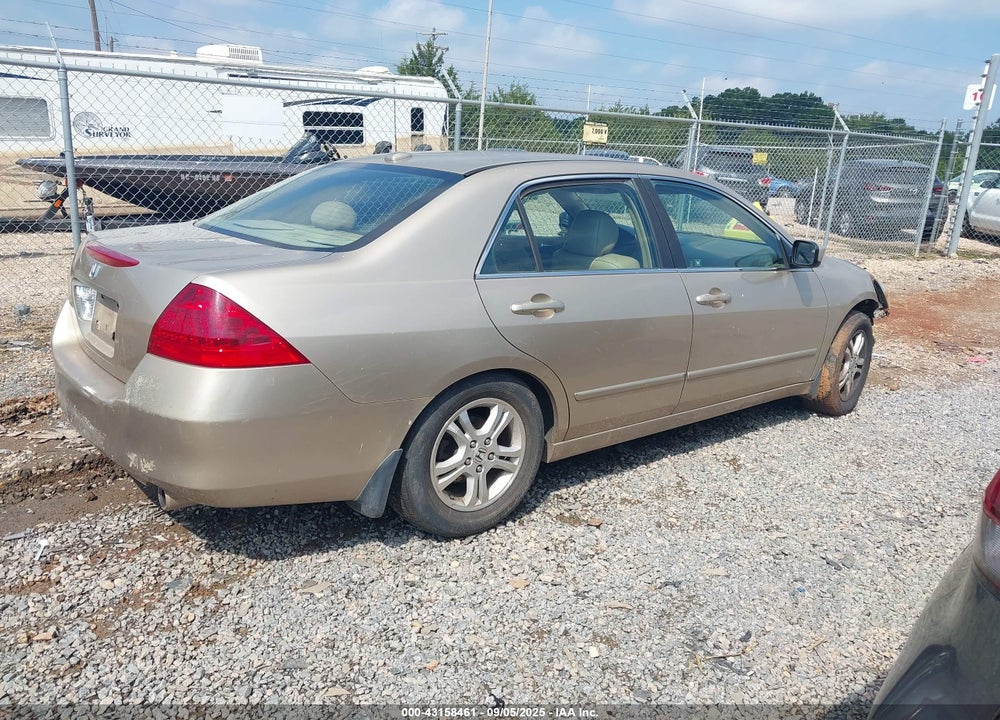 2006 HONDA ACCORD VIN: 1HGCM56836A038063