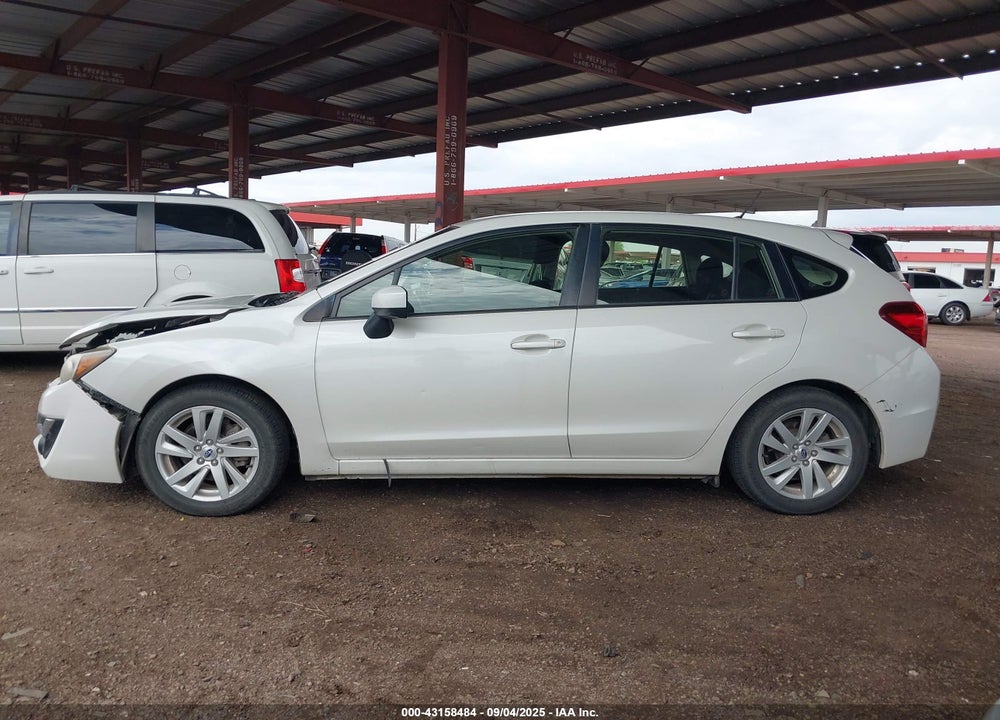 2015 SUBARU IMPREZA VIN: JF1GPAC6XFH300483
