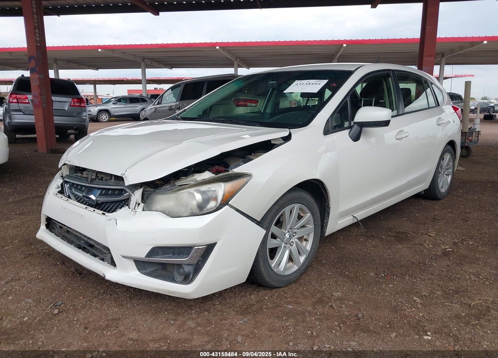 2015 SUBARU IMPREZA VIN: JF1GPAC6XFH300483