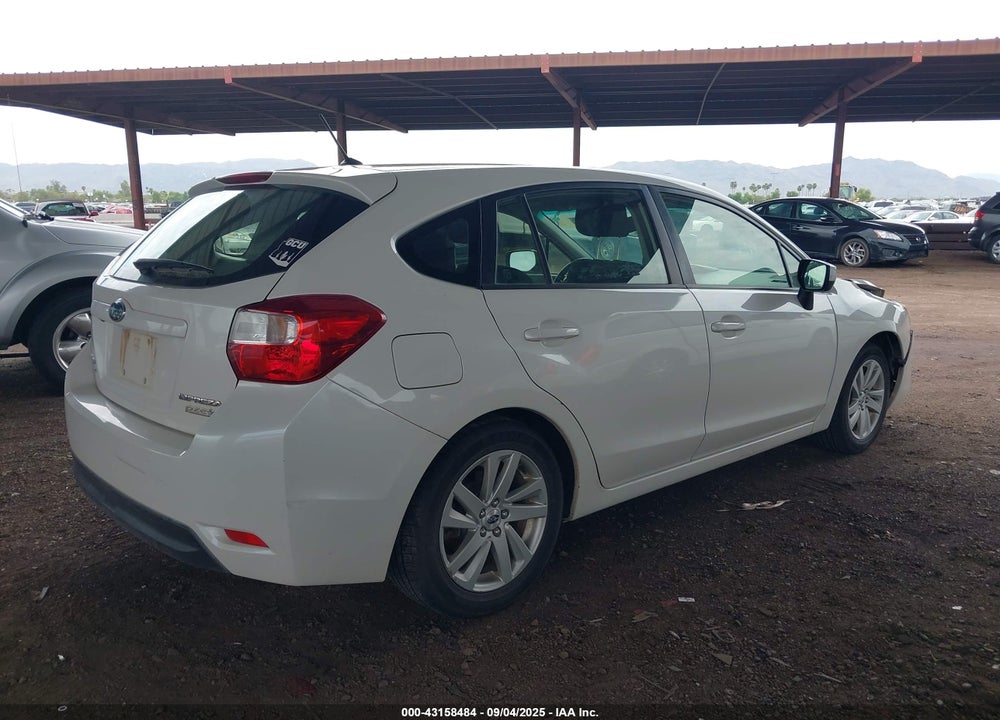2015 SUBARU IMPREZA VIN: JF1GPAC6XFH300483