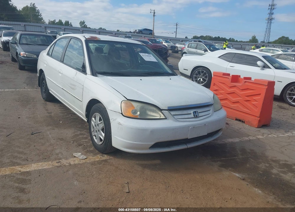 2003 HONDA CIVIC LX VIN: 1HGES16513L025888