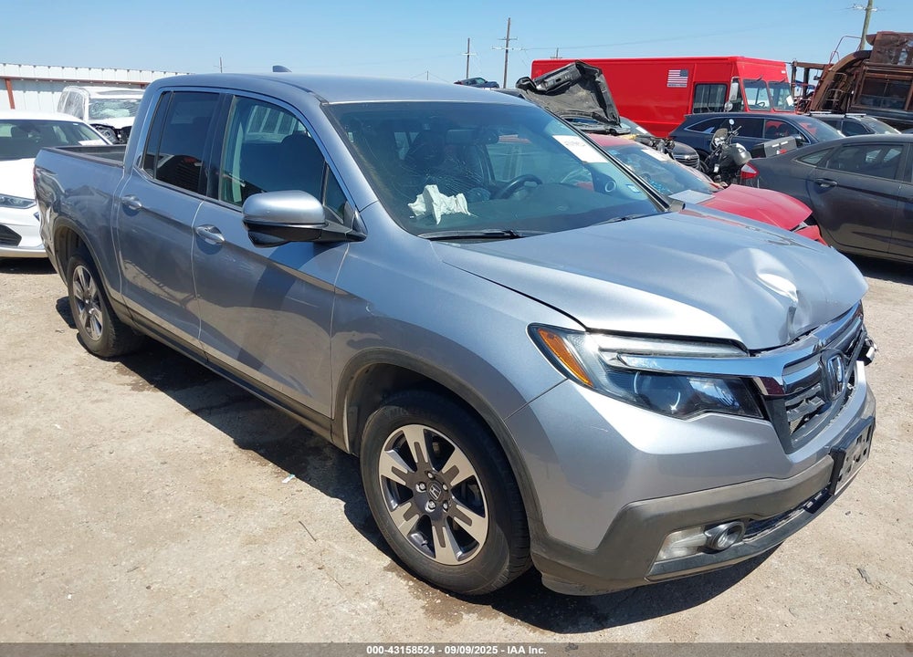 2017 HONDA RIDGELINE RTL-T VIN: 5FPYK2F67HB005866
