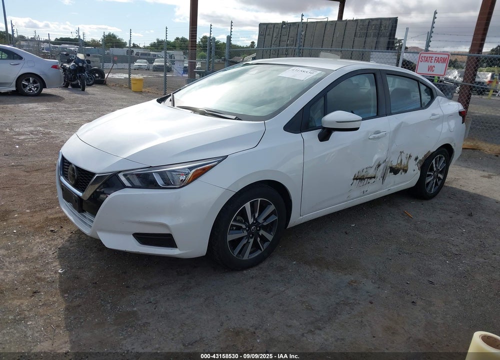 2021 NISSAN VERSA SV XTRONIC CVT VIN: 3N1CN8EV2ML865100
