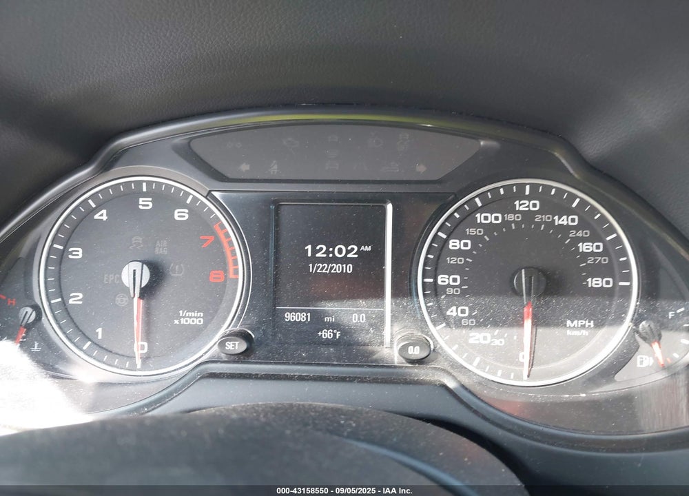 2011 AUDI Q5 VIN: WA1LFAFP3BA046306