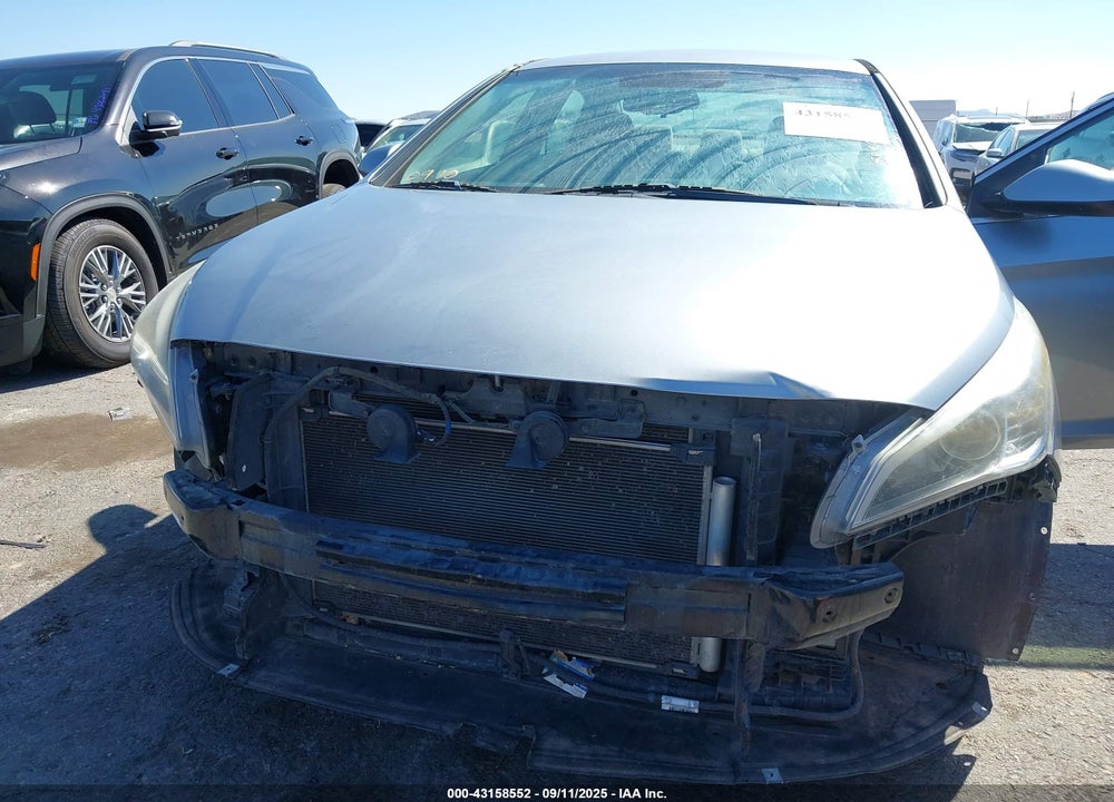 2016 HYUNDAI SONATA SE VIN: 5NPE24AF7GH368635