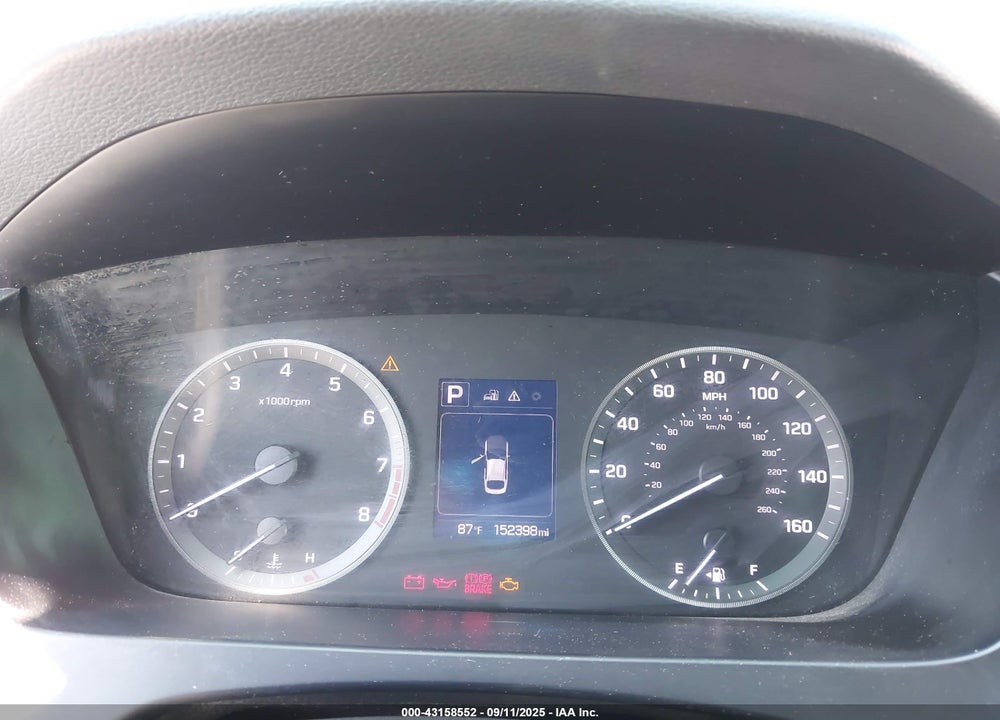 2016 HYUNDAI SONATA SE VIN: 5NPE24AF7GH368635