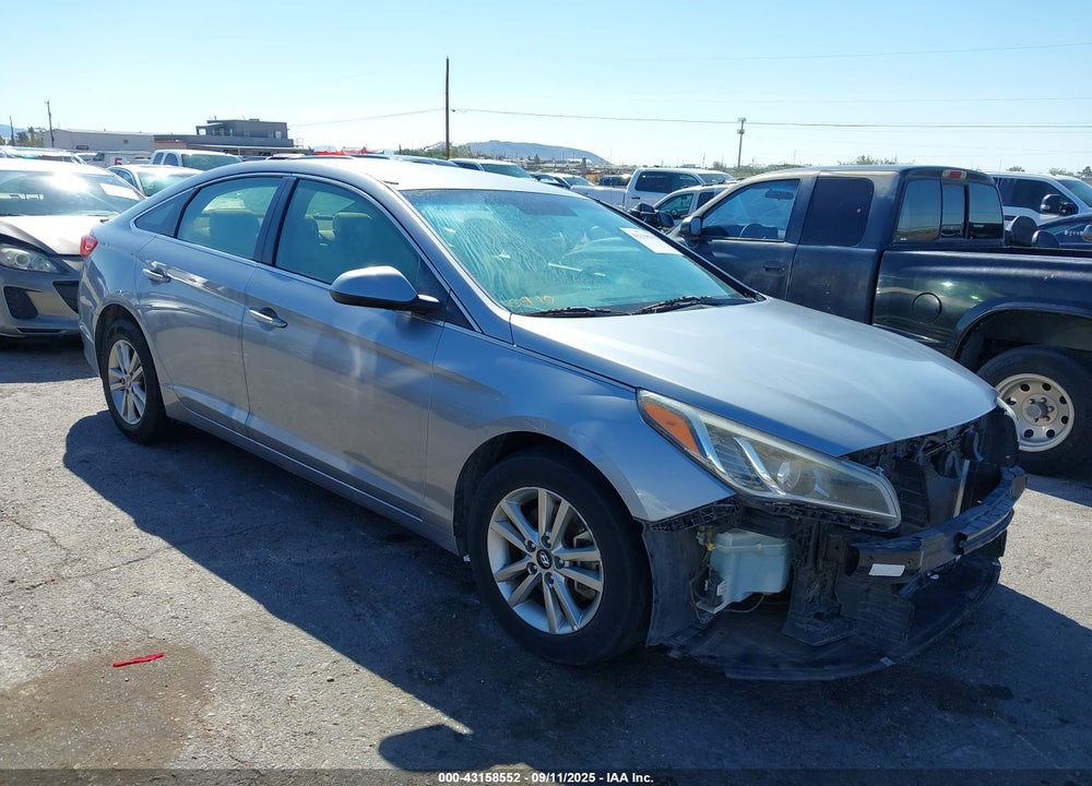 2016 HYUNDAI SONATA SE VIN: 5NPE24AF7GH368635