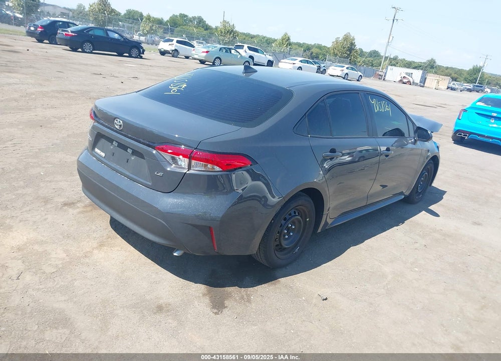 2025 TOYOTA COROLLA LE VIN: 5YFB4MDE2SP298442