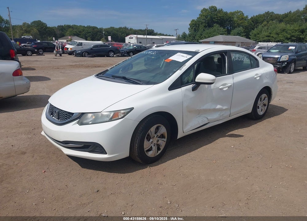 2014 HONDA CIVIC VIN: 19XFB2F5XEE013310