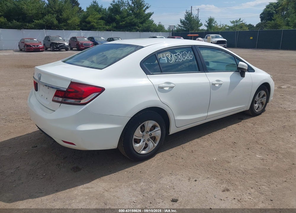 2014 HONDA CIVIC VIN: 19XFB2F5XEE013310