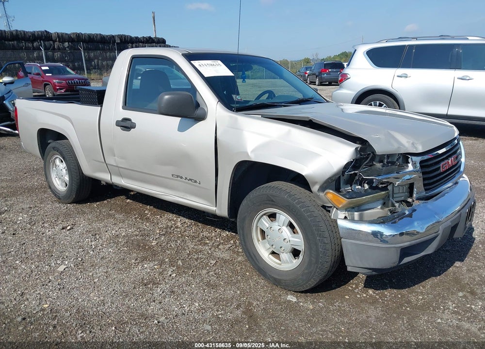 2005 GMC CANYON SLE VIN: 1GTCS146758105963