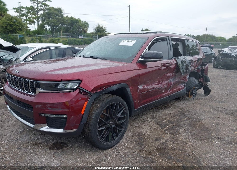 2021 JEEP GRAND CHEROKEE L LIMITED 4X4 VIN: 1C4RJKBGXM8104383