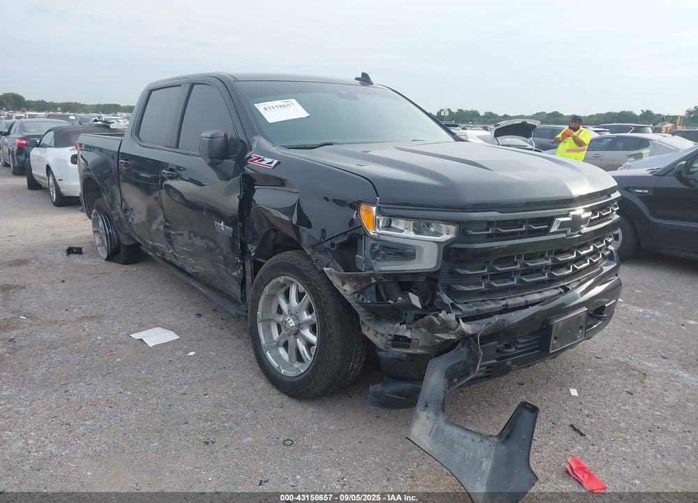 2023 CHEVROLET SILVERADO 1500 4WD  SHORT BED RST VIN: 2GCUDEEDXP1133359