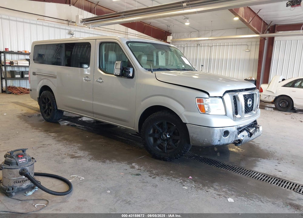 2016 NISSAN NV PASSENGER NV3500 HD SL V8 VIN: 5BZAF0AA7GN855513