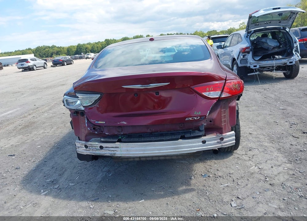 2015 CHRYSLER 200 VIN: 1C3CCCBB2FN612950