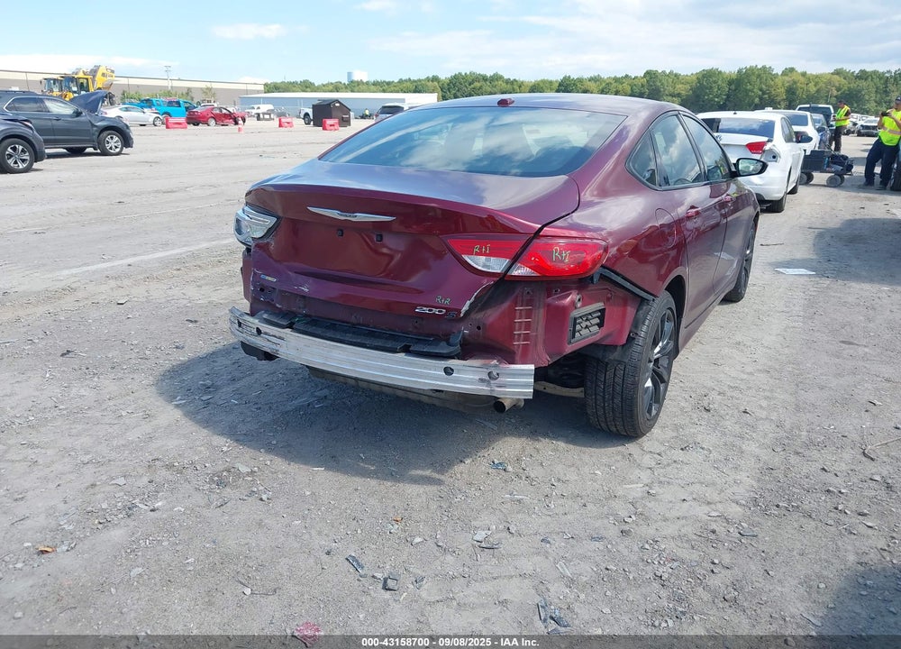 2015 CHRYSLER 200 VIN: 1C3CCCBB2FN612950