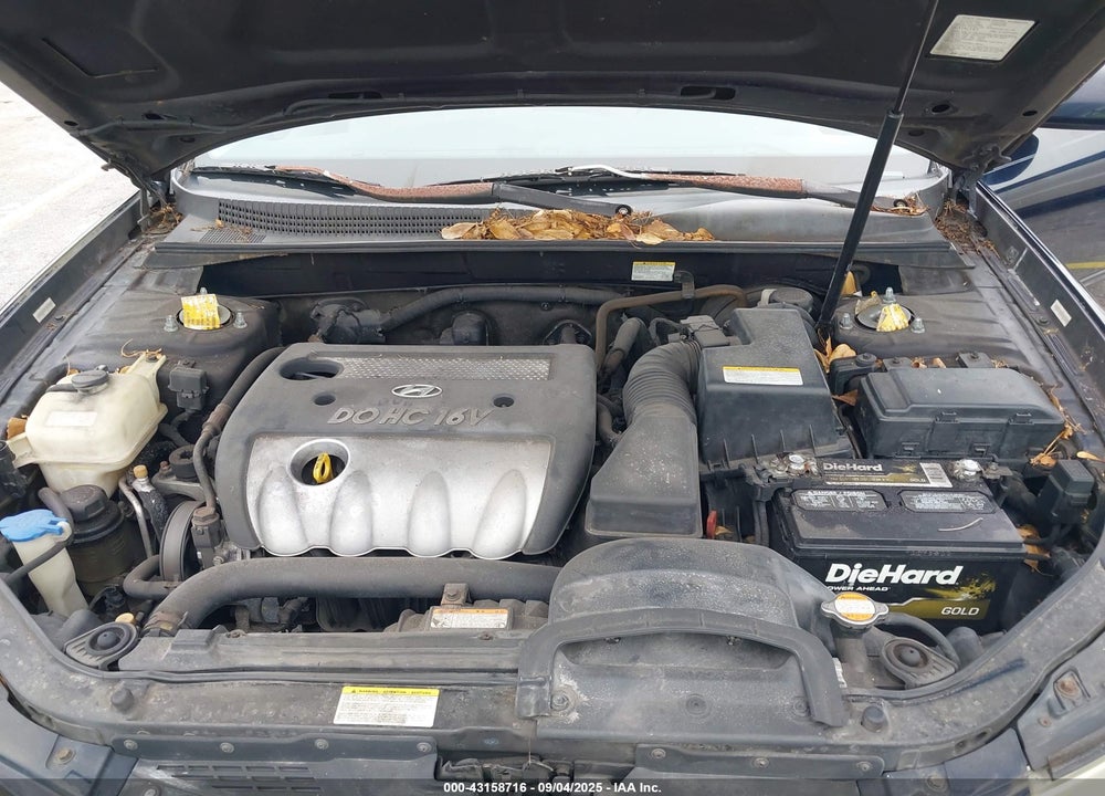 2007 HYUNDAI SONATA VIN: 5NPET46CX7H228350