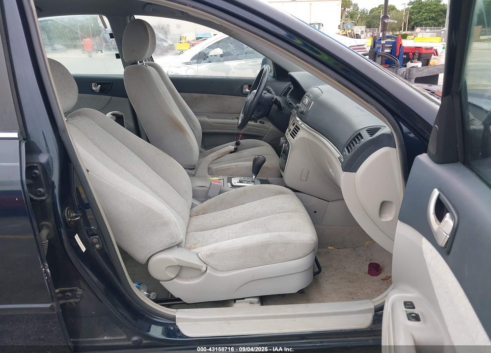 2007 HYUNDAI SONATA VIN: 5NPET46CX7H228350