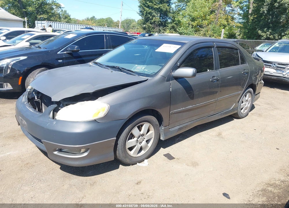 2008 TOYOTA COROLLA LE VIN: 2T1BR32E98C892601