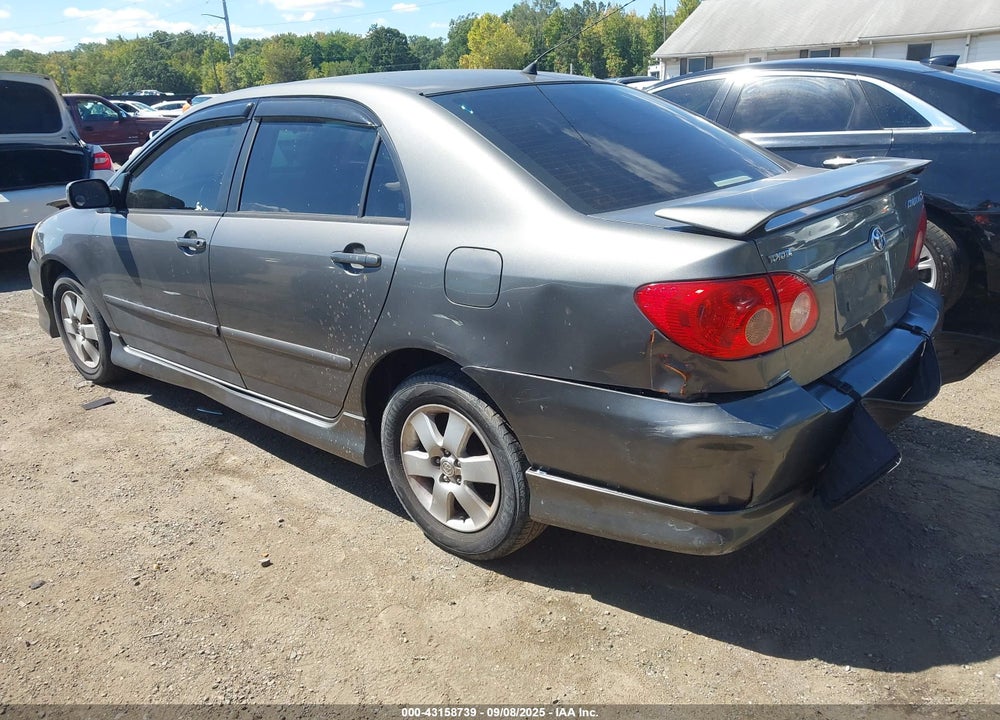2008 TOYOTA COROLLA LE VIN: 2T1BR32E98C892601