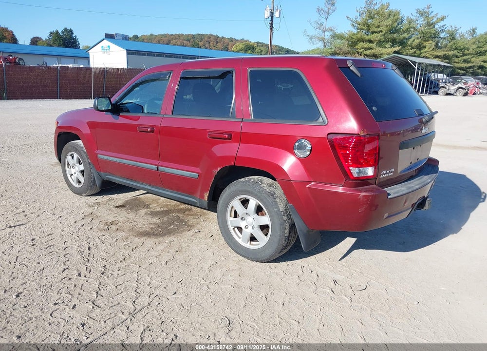 2008 JEEP GRAND CHEROKEE LAREDO VIN: 1J8GR48K58C216284