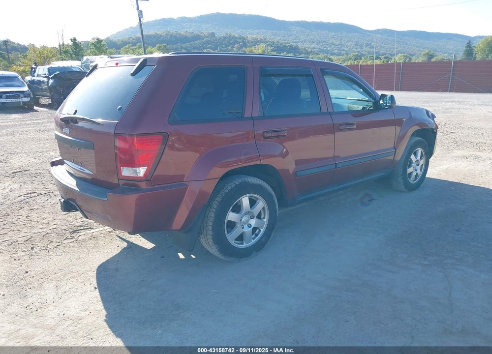2008 JEEP GRAND CHEROKEE LAREDO VIN: 1J8GR48K58C216284